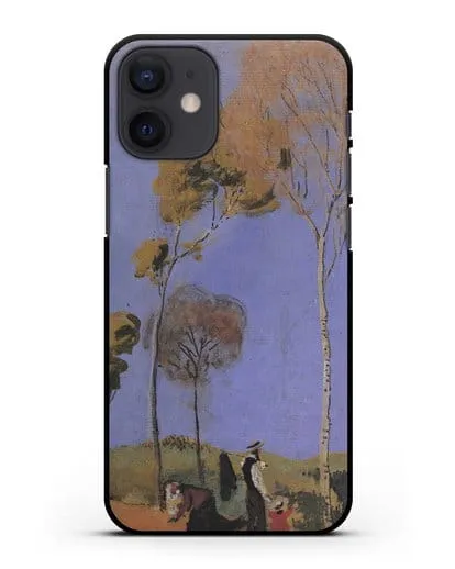 Чехол Бродяга (Маке Август) силиконовый для iPhone 12 mini