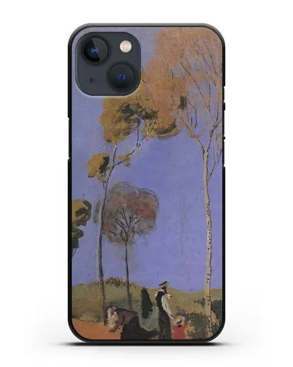 Чехол Бродяга (Маке Август) силиконовый для iPhone 13