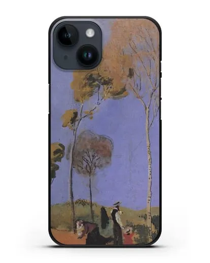 Чехол Бродяга (Маке Август) силиконовый для iPhone 14