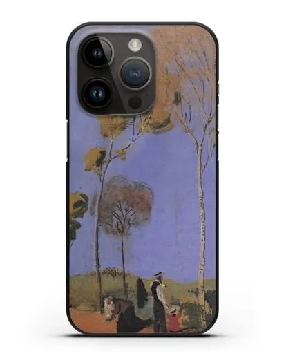 Чехол Бродяга (Маке Август) силиконовый для iPhone 14 Pro