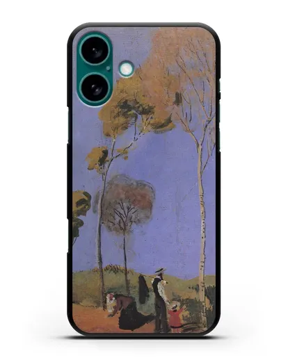 Чехол Бродяга (Маке Август) силиконовый для iPhone 16 Plus