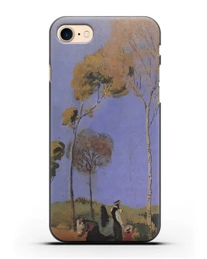 Чехол Бродяга (Маке Август) силиконовый для iPhone 7