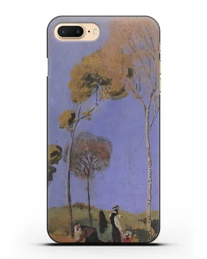 Чехол Бродяга (Маке Август) силиконовый для iPhone 7 Plus