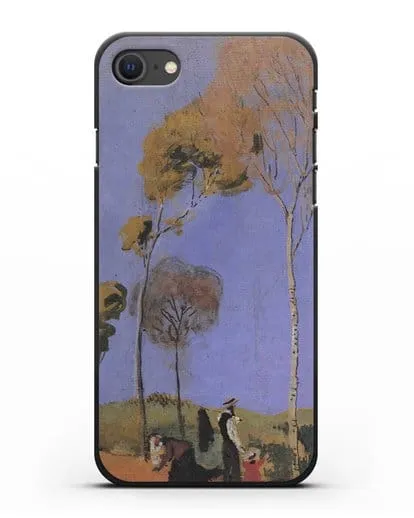 Чехол Бродяга (Маке Август) силиконовый для iPhone SE 2020