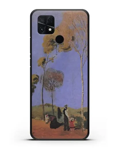 Чехол Бродяга (Маке Август) силиконовый для Xiaomi Poco C40