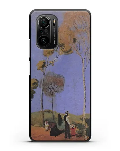 Чехол Бродяга (Маке Август) силиконовый для Xiaomi Poco F3