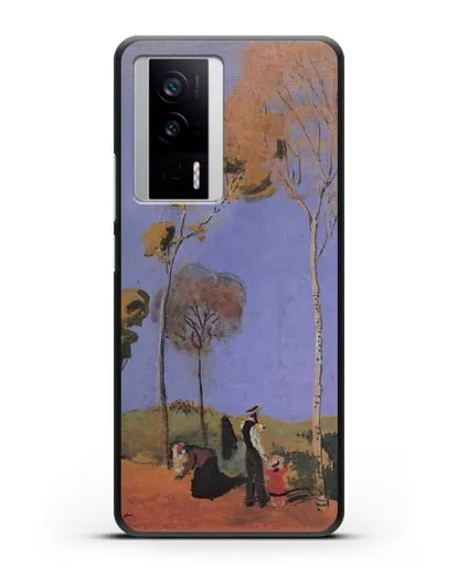 Чехол Бродяга (Маке Август) силиконовый для Xiaomi Poco F5 Pro