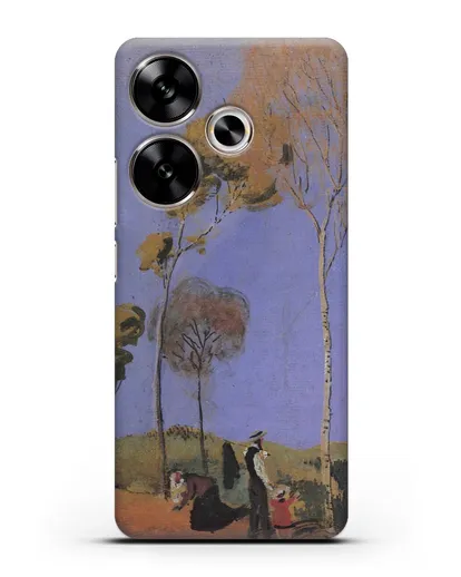 Чехол Бродяга (Маке Август) силиконовый для Xiaomi Poco F6