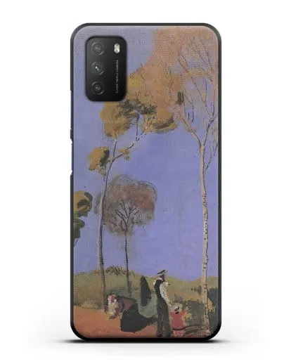 Чехол Бродяга (Маке Август) силиконовый для Xiaomi Poco M3