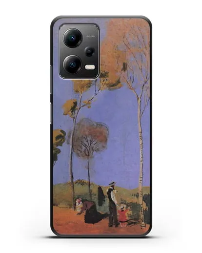 Чехол Бродяга (Маке Август) силиконовый для Xiaomi Poco X5