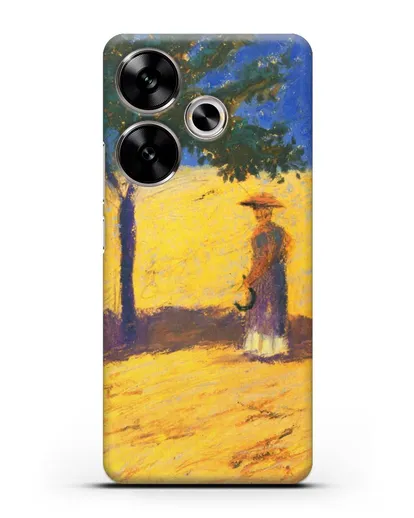 Чехол Дерево в кукурузном поле (Маке Август) силиконовый для Xiaomi Poco F6