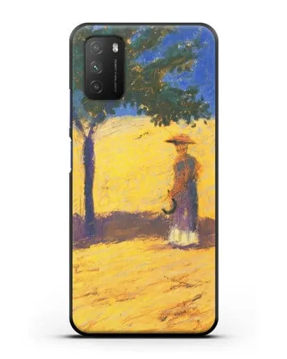 Чехол Дерево в кукурузном поле (Маке Август) силиконовый для Xiaomi Poco M3