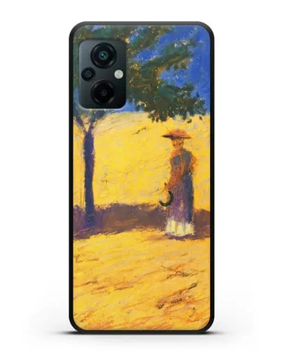 Чехол Дерево в кукурузном поле (Маке Август) силиконовый для Xiaomi Poco M5