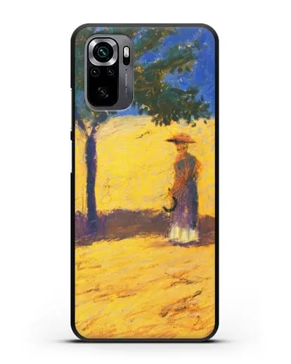 Чехол Дерево в кукурузном поле (Маке Август) силиконовый для Xiaomi Poco M5s