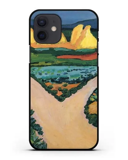 Чехол Овощные поля (Маке Август) силиконовый для iPhone 12