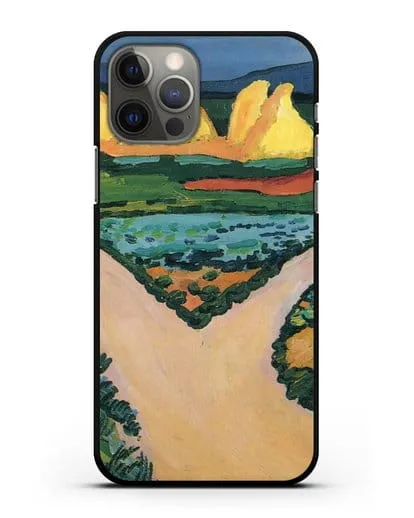 Чехол Овощные поля (Маке Август) силиконовый для iPhone 12 Pro