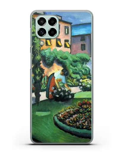 Чехол Изображение сада (Маке Август) силиконовый для Samsung Galaxy M53 [SM-M536]