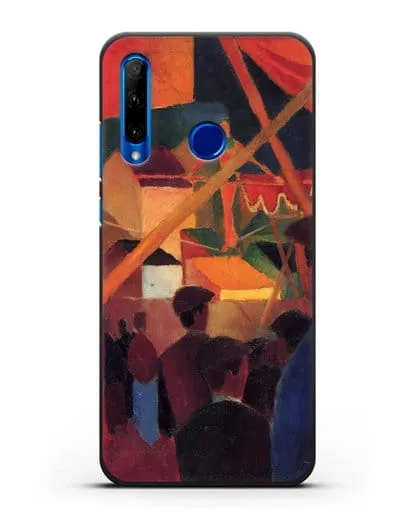 Чехол Канатоходец (Маке Август) силиконовый для Honor 10i