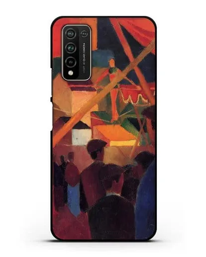 Чехол Канатоходец (Маке Август) силиконовый для Honor 10X Lite