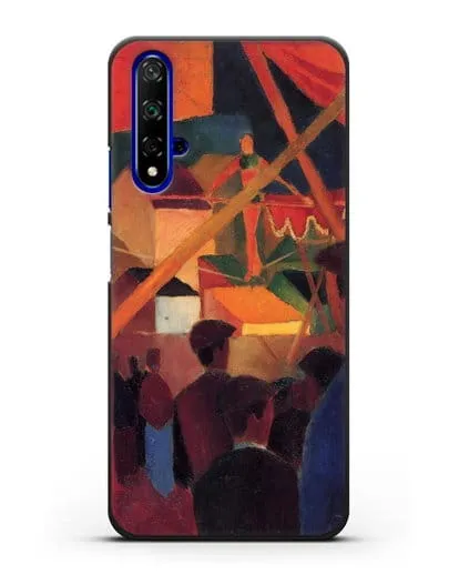 Чехол Канатоходец (Маке Август) силиконовый для Honor 20