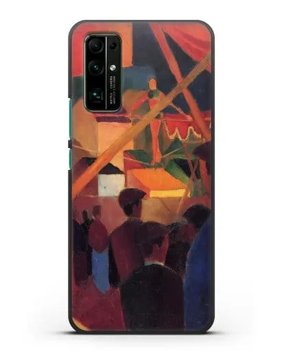 Чехол Канатоходец (Маке Август) силиконовый для Honor 30