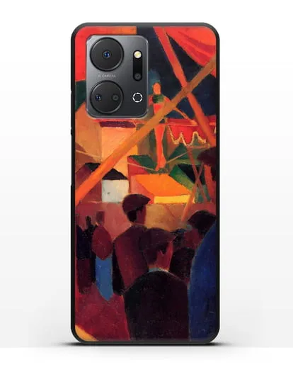 Чехол Канатоходец (Маке Август) силиконовый для Honor X7a