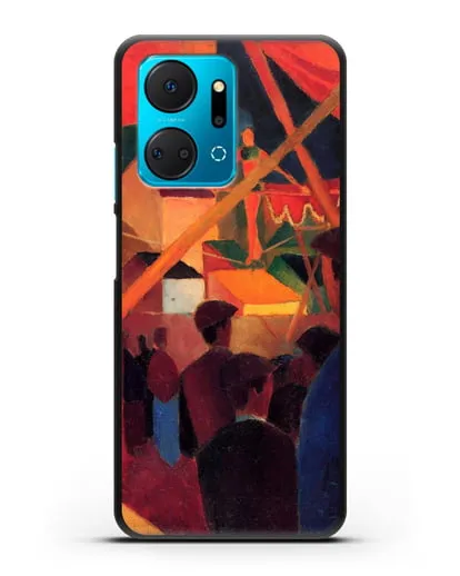 Чехол Канатоходец (Маке Август) силиконовый для Honor X7a Plus