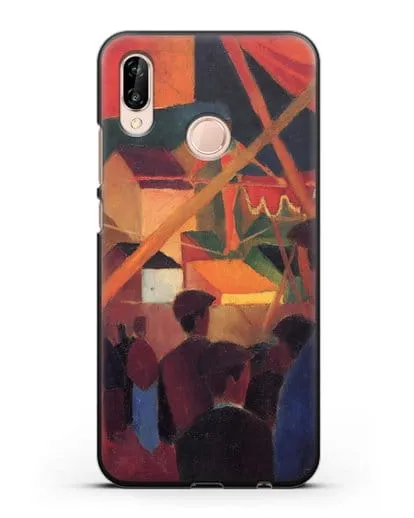 Чехол Канатоходец (Маке Август) силиконовый для Huawei P20 Lite