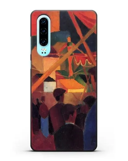 Чехол Канатоходец (Маке Август) силиконовый для Huawei P30