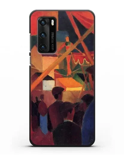 Чехол Канатоходец (Маке Август) силиконовый для Huawei P40