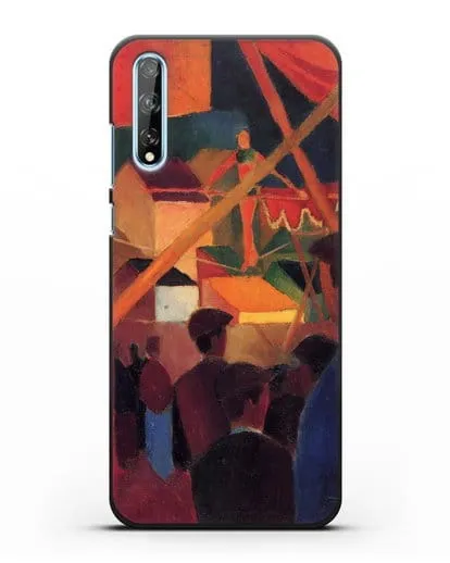 Чехол Канатоходец (Маке Август) силиконовый для Huawei Y8P