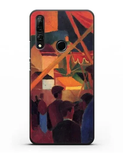 Чехол Канатоходец (Маке Август) силиконовый для Huawei Y9 Prime 2019