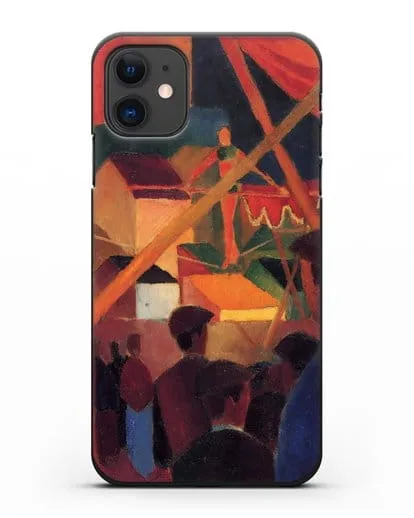 Чехол Канатоходец (Маке Август) силиконовый для iPhone 11
