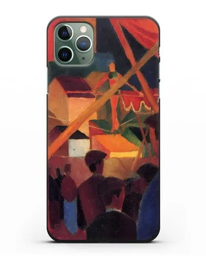 Чехол Канатоходец (Маке Август) силиконовый для iPhone 11 Pro Max