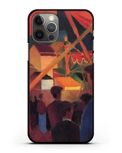 Чехол Канатоходец (Маке Август) силиконовый для iPhone 12 Pro