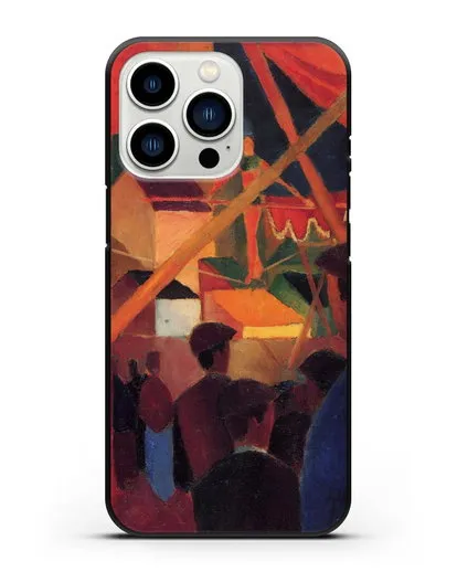 Чехол Канатоходец (Маке Август) силиконовый для iPhone 13 Pro