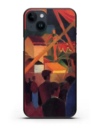 Чехол Канатоходец (Маке Август) силиконовый для iPhone 14 Plus