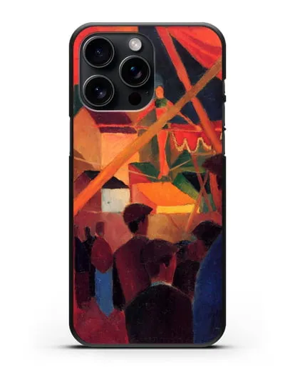 Чехол Канатоходец (Маке Август) силиконовый для iPhone 15 Pro Max