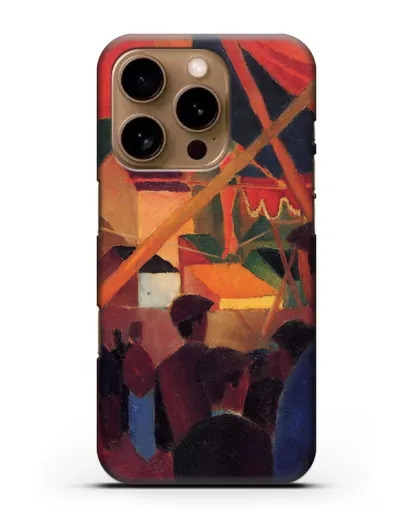 Чехол Канатоходец (Маке Август) силиконовый для iPhone 16 Pro