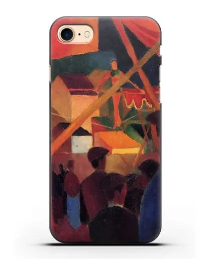 Чехол Канатоходец (Маке Август) силиконовый для iPhone 7