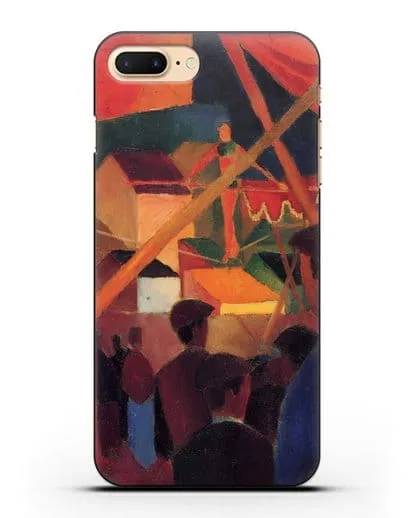 Чехол Канатоходец (Маке Август) силиконовый для iPhone 7 Plus