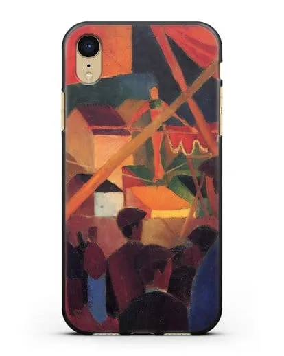 Чехол Канатоходец (Маке Август) силиконовый для iPhone XR
