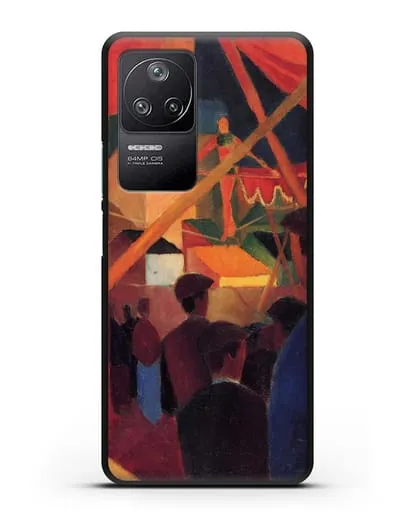 Чехол Канатоходец (Маке Август) силиконовый для Xiaomi Poco F4