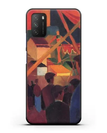 Чехол Канатоходец (Маке Август) силиконовый для Xiaomi Poco M3