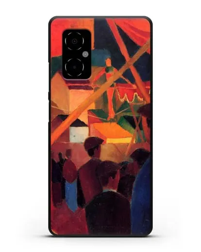 Чехол Канатоходец (Маке Август) силиконовый для Xiaomi Poco M4 5G