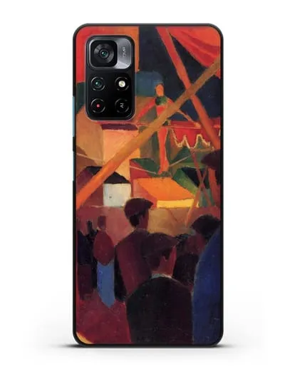 Чехол Канатоходец (Маке Август) силиконовый для Xiaomi Poco M4 Pro 5G