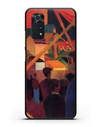 Чехол Канатоходец (Маке Август) силиконовый для Xiaomi Poco M4 Pro 4G