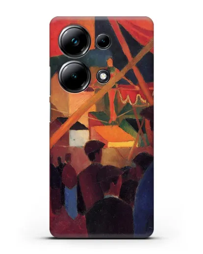 Чехол Канатоходец (Маке Август) силиконовый для Xiaomi Poco M6 Pro