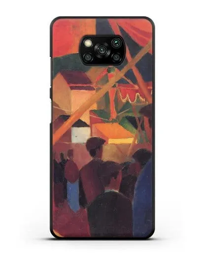 Чехол Канатоходец (Маке Август) силиконовый для Xiaomi Poco X3