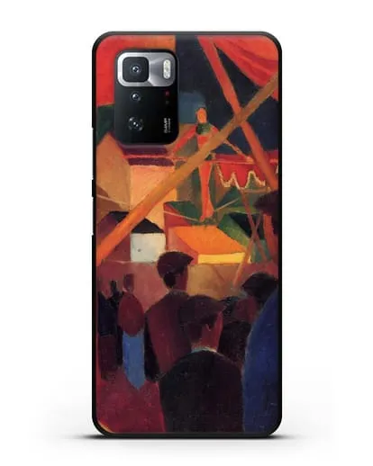 Чехол Канатоходец (Маке Август) силиконовый для Xiaomi Poco X3 GT